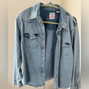 Levi's Classic Blue Denim Shirt